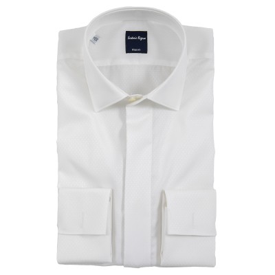 Camicia in cotone bianca