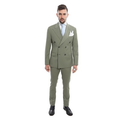 Abito doppio petto - verde...