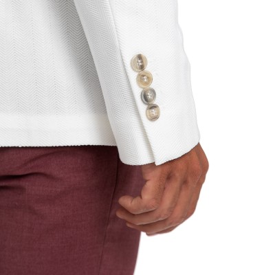 Giacca doppio petto - bianca 2