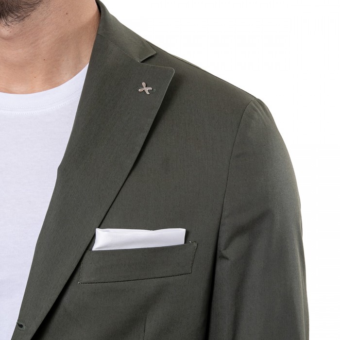 Giacca monopetto Verde