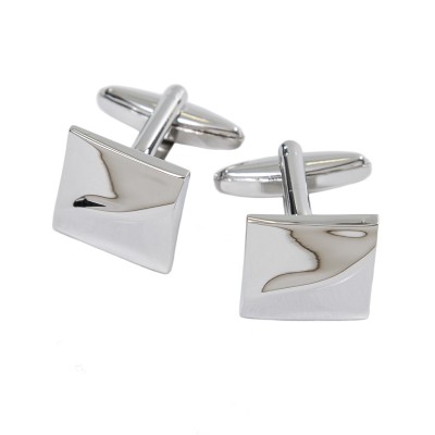 Gemelli argento quadrati...