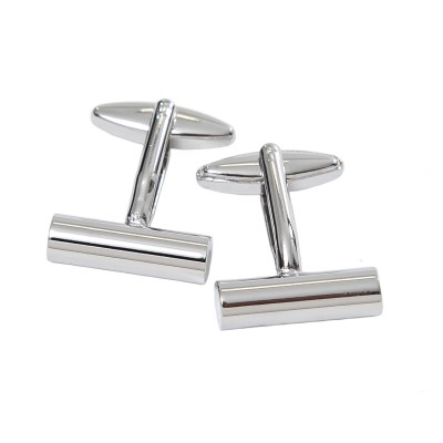 Gemelli argento cilindri