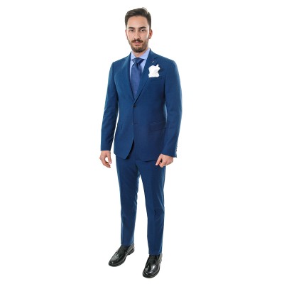 Abito monopetto bluette