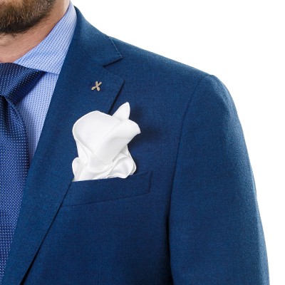 Abito monopetto bluette 2