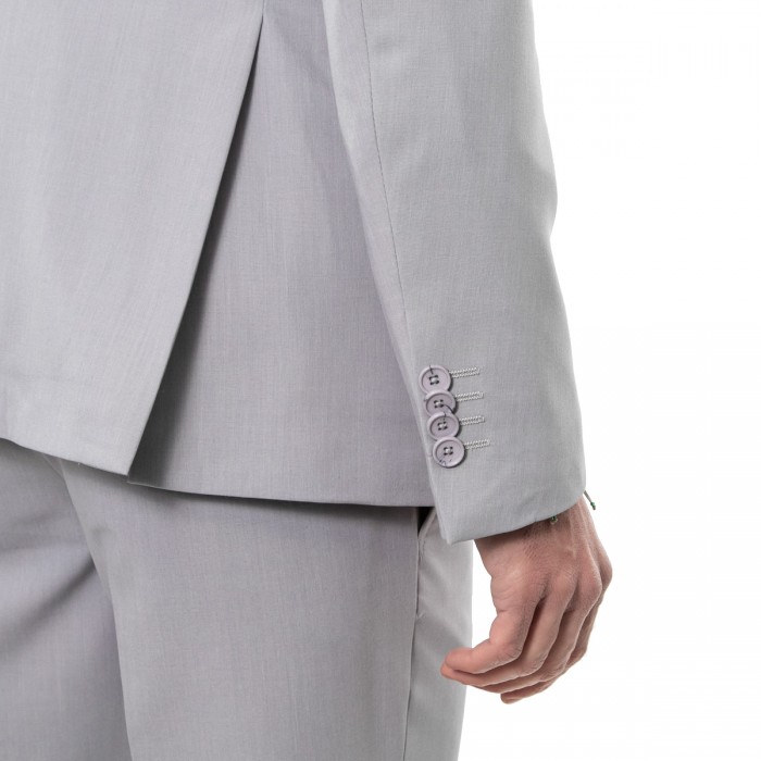 Abito monopetto grigio chiaro