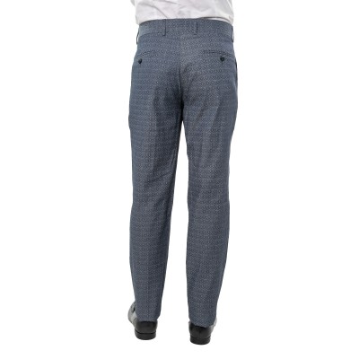 Pantalone fantasia blu 2