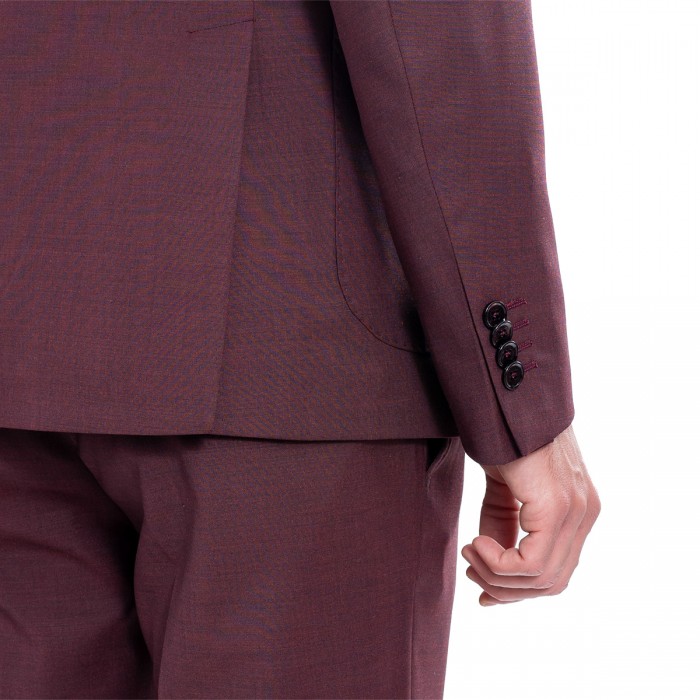 Abito doppio petto bordeaux
