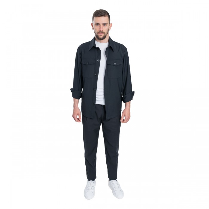 Giacca camicia - blu scuro
