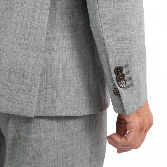 Abito monopetto grigio chiaro