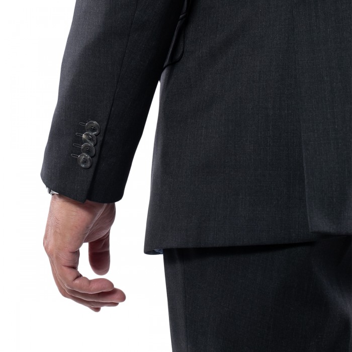 Abito monopetto grigio DROP-4