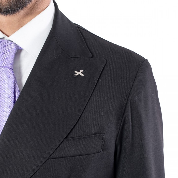 Abito doppio petto nero