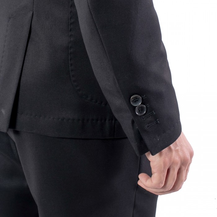 Abito doppio petto nero