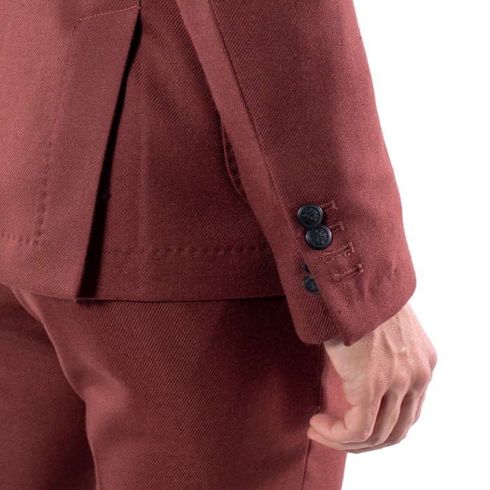 Abito doppio petto bordeaux