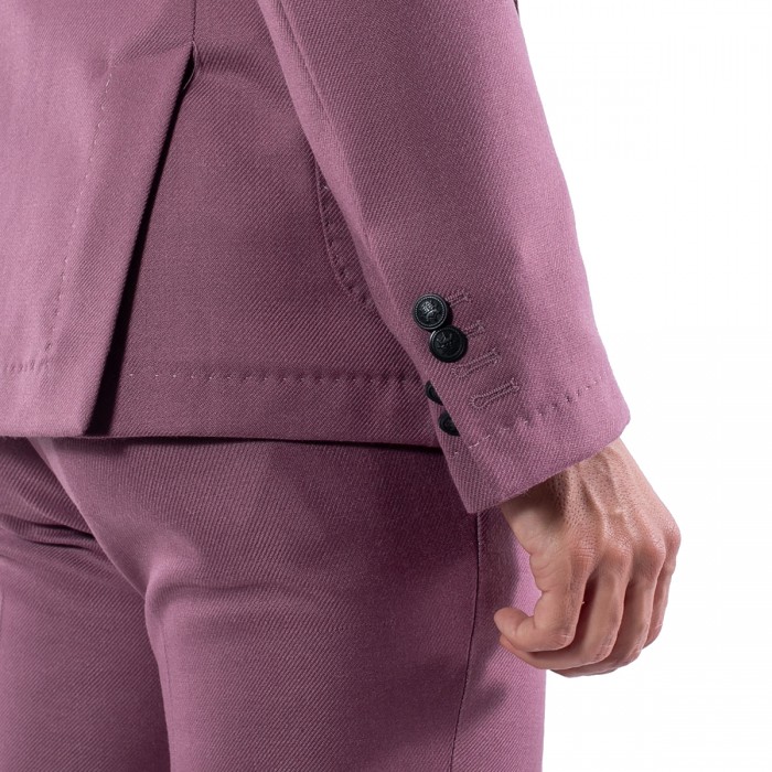 Abito doppio petto rosa