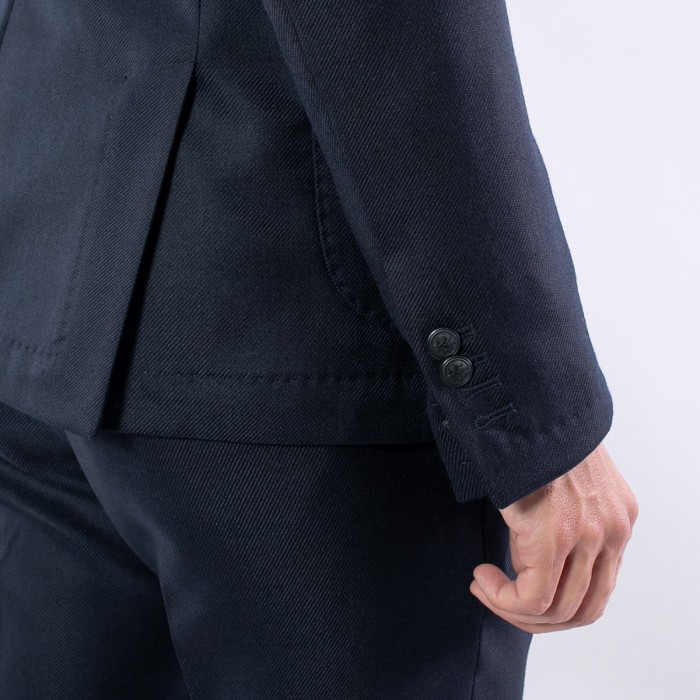 Abito doppio petto blu