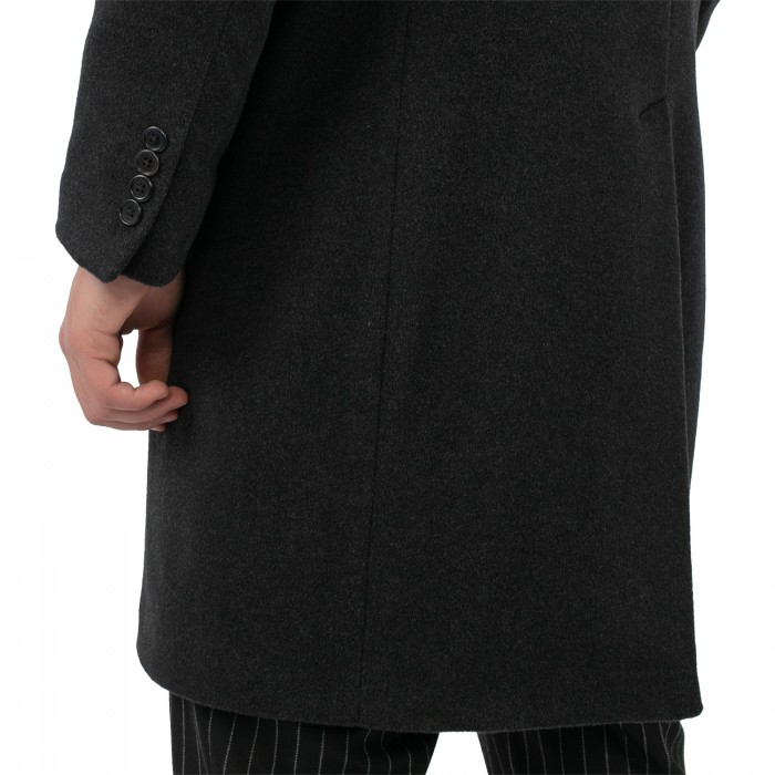 Cappotto puro Cashmere grigio 1599