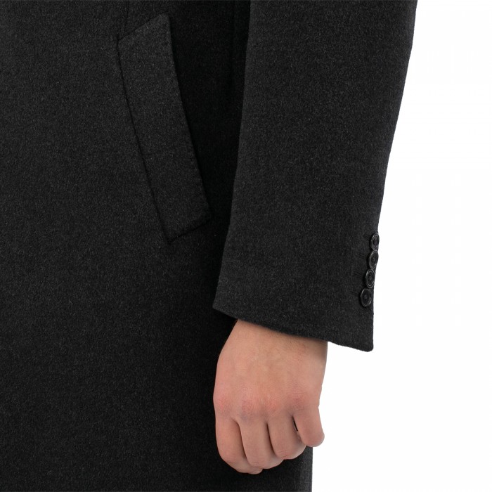 Cappotto puro Cashmere grigio 1599