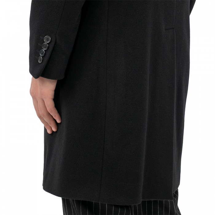 Cappotto puro Cashmere nero 1599