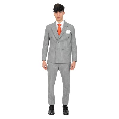 Abito doppio petto a lancia...