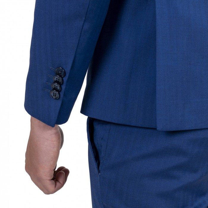 Abito doppio petto - spigato blu
