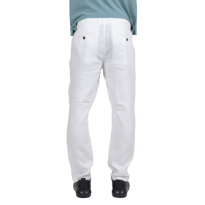 Pantalaccio lino e cotone - Bianco