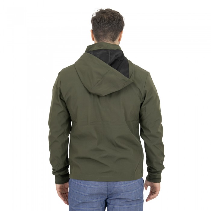 Giubbotto leggero cappuccio - verde