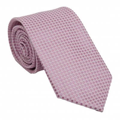 Cravatta rosa fantasia