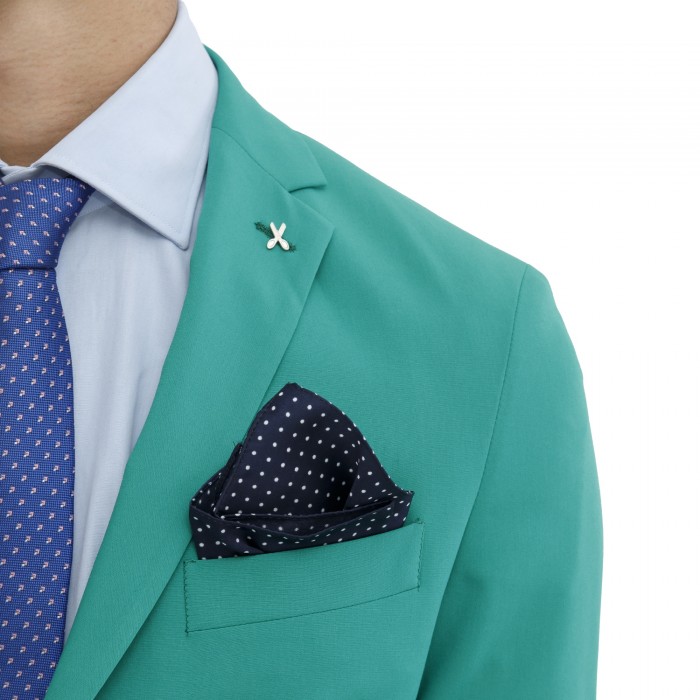 Abito monopetto - verde fluo