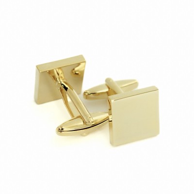 Gemelli oro quadrati