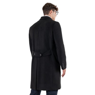 Cappotto doppiopetto nero... 2