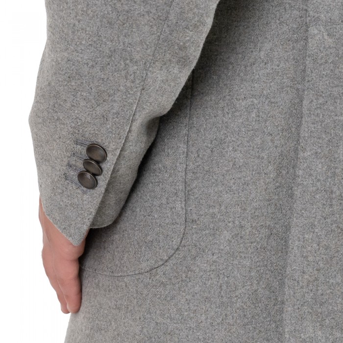 Giacca doppio petto grigia