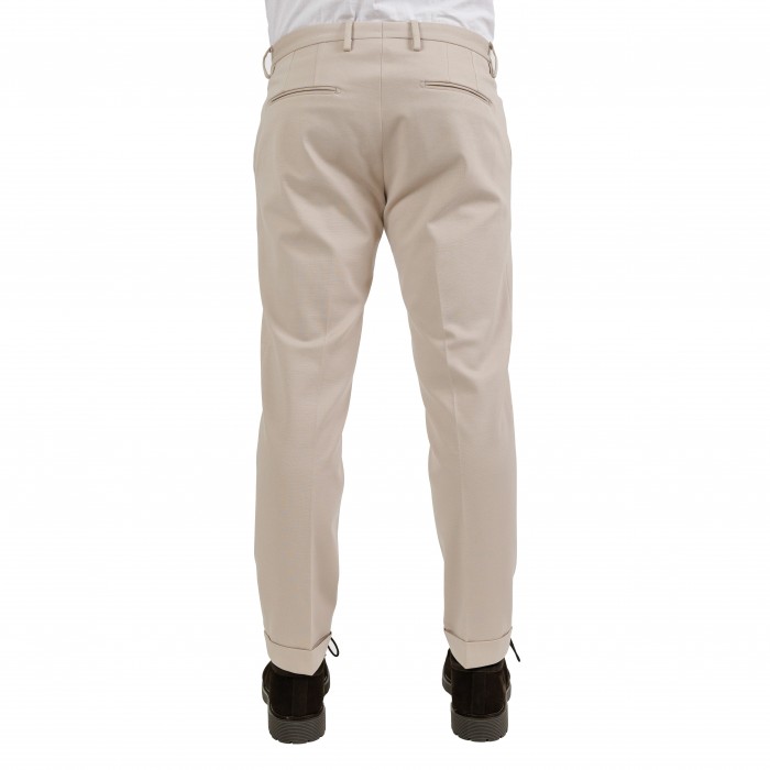 Pantalone punto Milano beige