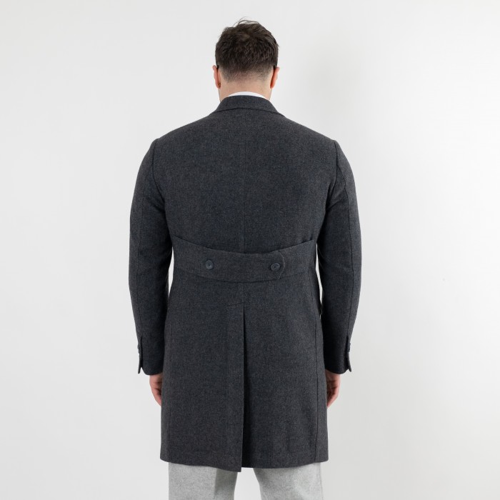 Cappotto doppio petto grigio