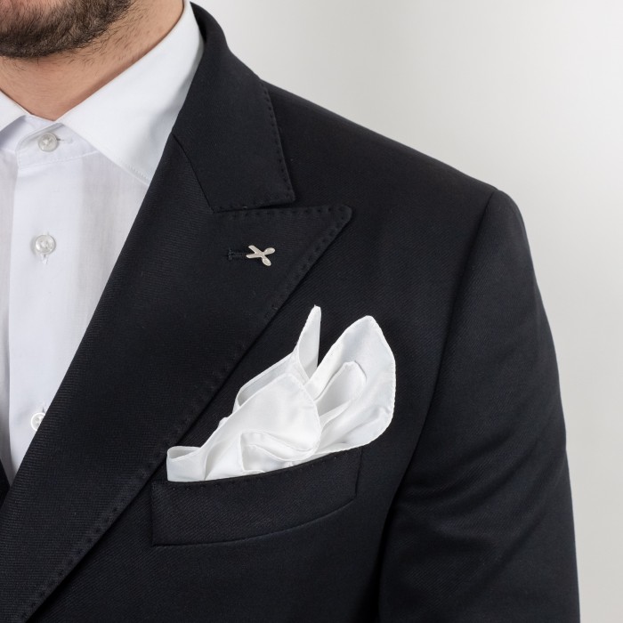 Giacca doppio petto nera