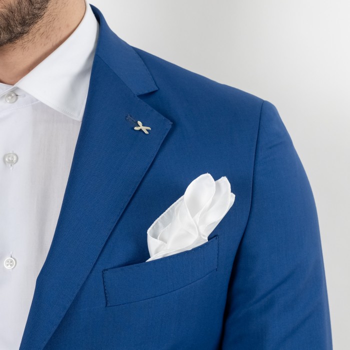 Abito in lana blu royal