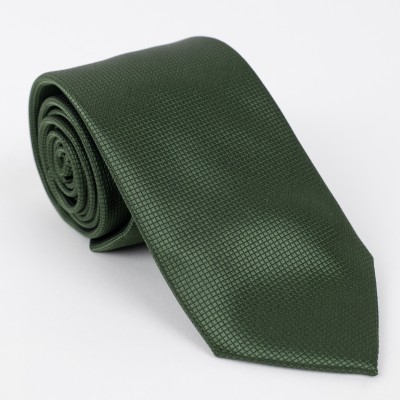 Cravatta microfantasia verde