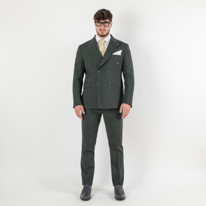 Abito doppio petto - verde