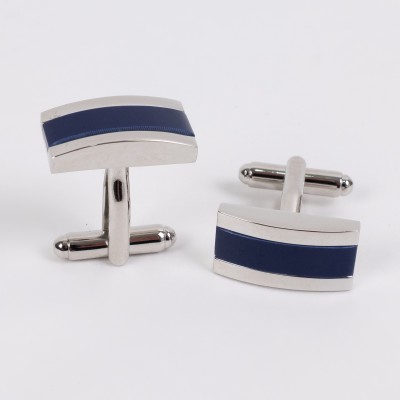 Gemelli blu rettangolari