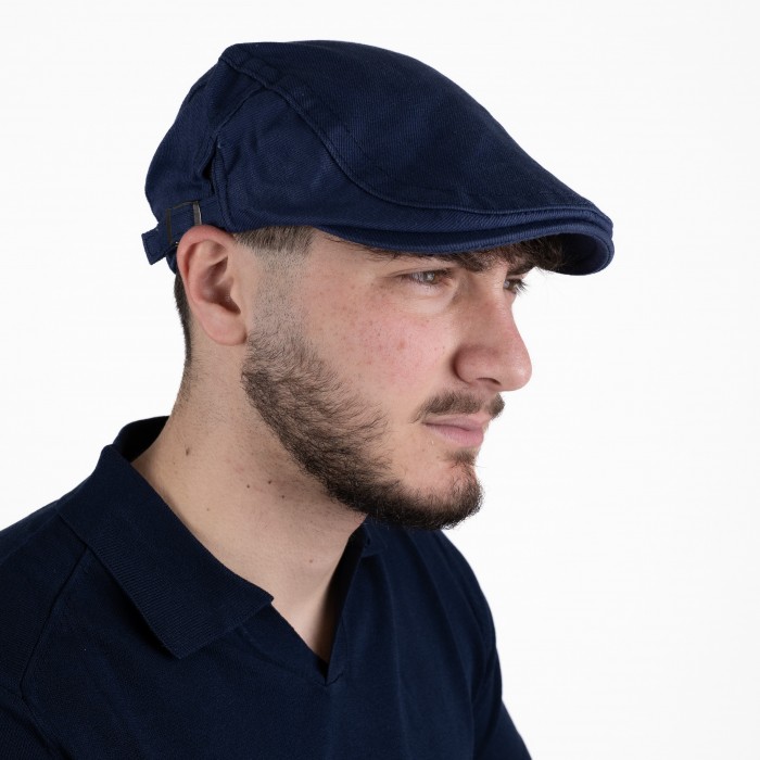 Coppola in cotone blu