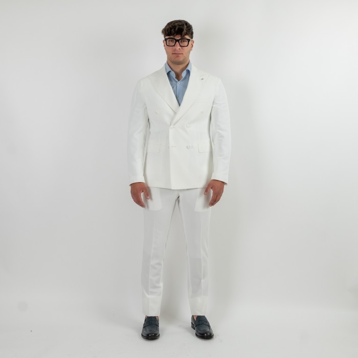 Abito doppio petto - Bianco