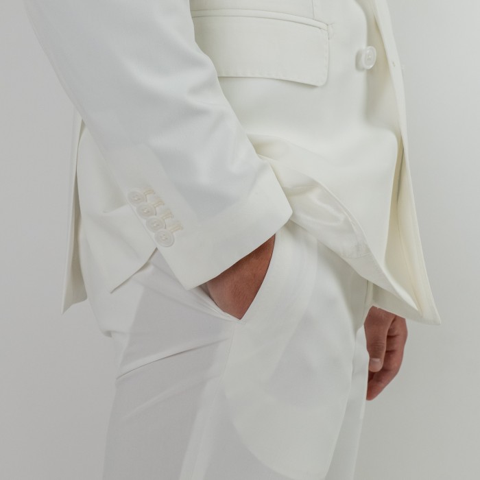 Abito doppio petto - Bianco