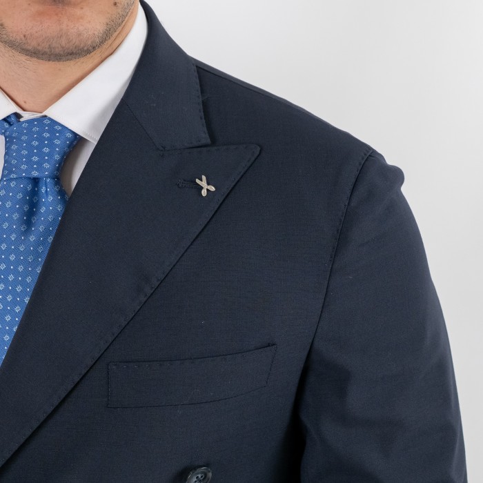 Abito doppio petto - Blu