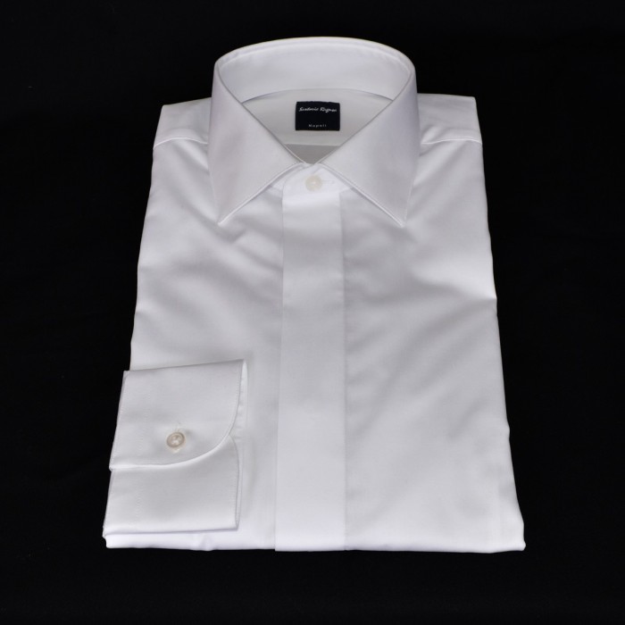 Camicia bianco 0280/10 con fintone