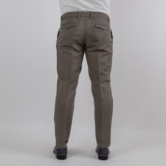 Pantalone in puro lino - Verde