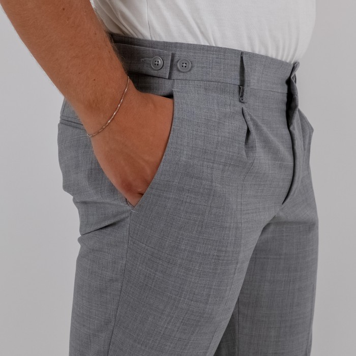 Pantalone una pince e tendi pancia -...