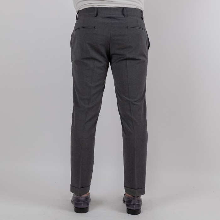 Pantalone una pince - Grigio