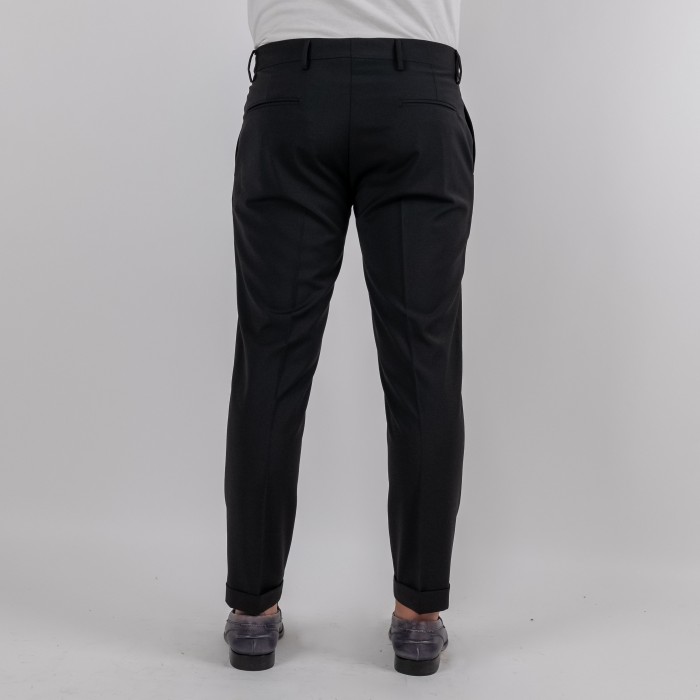 Pantalone una pince - Nero