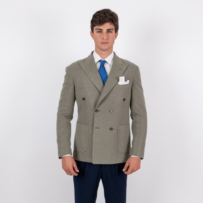 Giacca doppio petto - Verde
