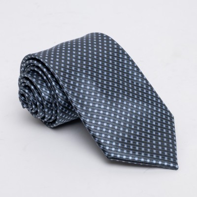 Cravatta grigio fantasia