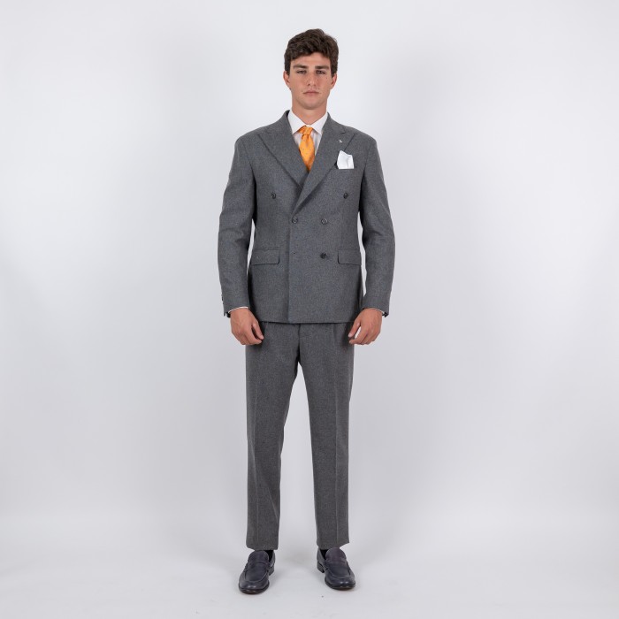 Abito doppio petto - Grigio